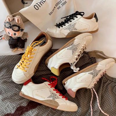 Cuir rétro pour femmes nouveau polyvalent vieil usage décontracté sports petites chaussures sales chaussures à plateforme rehaussantes femmes
