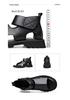 Men's Genuine Leather Roman-Style High-Top Sandals - Trendy, Comfortable, Soft Sole