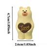 Cartoon Chocolate Bakery Series Resin Miniatures Home Accessories Kawaii Cupid Cat Figurines Japan Style for Valentine Gifts
