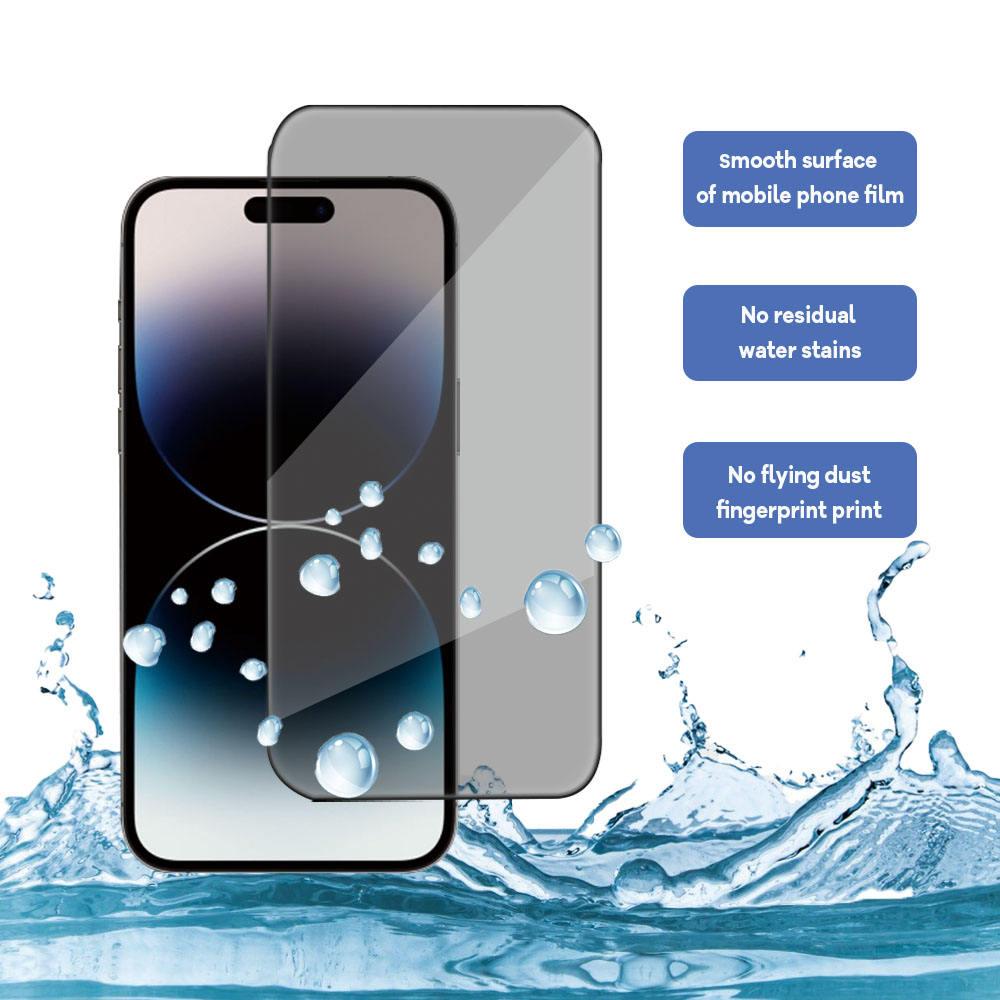 Factory Price High Quality 360 Degree Tempered Glass Privacy Anti Spy Screen Protector Film for iPhone Samsung