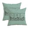 Rose-Adorned Pillowcases For Comfortzipper Design, Decorative Pillowcase, 45X45 Cm Pillowcase
