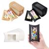 10/20/30/50/pcs Kraft Paper DIY Gift Box With Window Wedding Birthday Party Decoration Cake Packaging Box Event Party Gift Case
