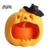 Halloween Theme Light Pumpkin Night Light, LED Spooky Skeleton Desk Lamp, Electric Candle for Holiday Party Home Office Decoration Holida Lamp