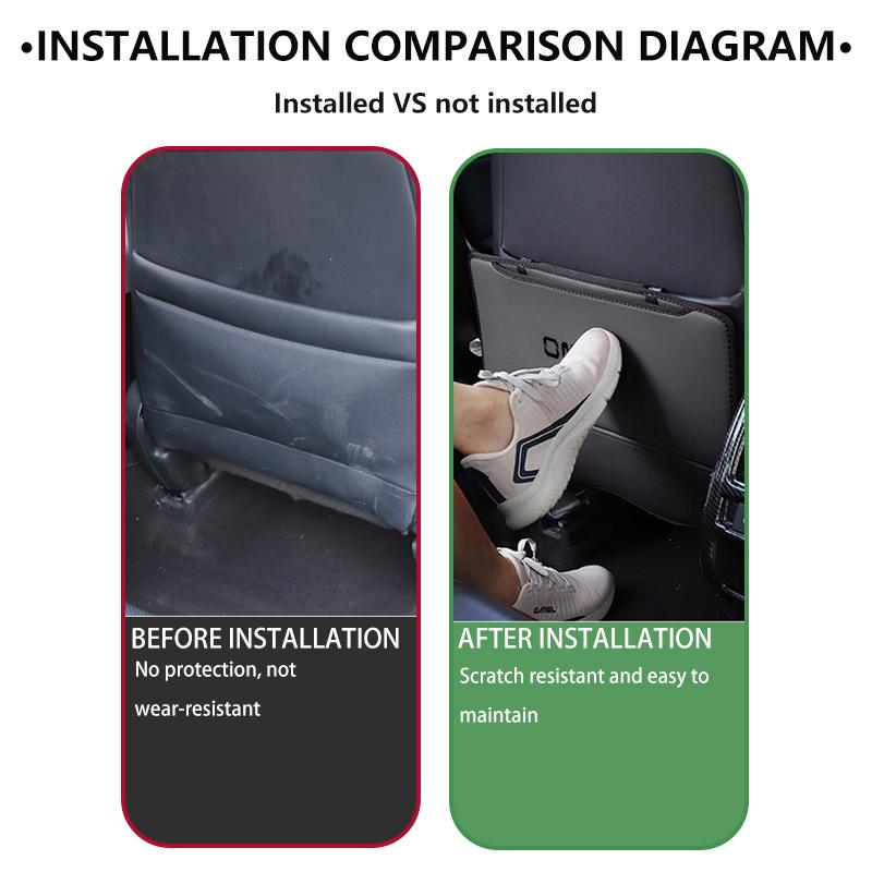 Universal Car Seat Backseat Anti-kick Anti Dirty Mat Storage Bag For Chery Omoda 5 GT C5 GT S5 E5 O5 GT A9 jgjs1