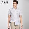 Antonio Men's Modal Blend Printed Short Sleeve Shirt