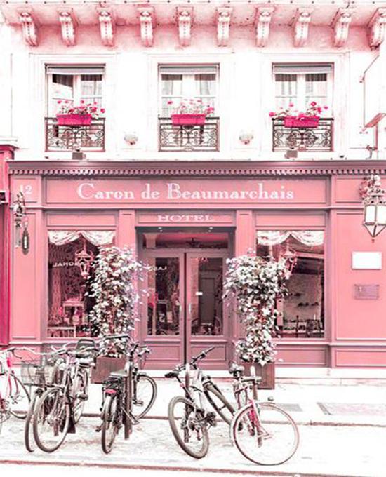 RUOPOTY Painting By Numbers Candy House Wall Art Hand Painted Unique Gift Picture By Number Scenery Decoration