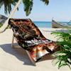 Medieval Heraldry Mythical Creatures Beach Towel Beach Towel for Vacation Photos Outdoor Camping Quick-drying Swim Towel Swim Outdoor Pool Towel