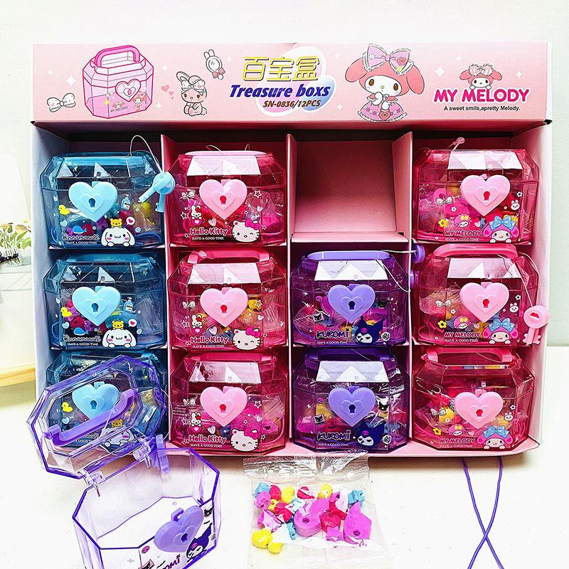 

Милый Instagram Sanrio Treasure Box Organizer Eraser String Organizer Box Jewelry Organizer Box Cute Gifts 1PCS