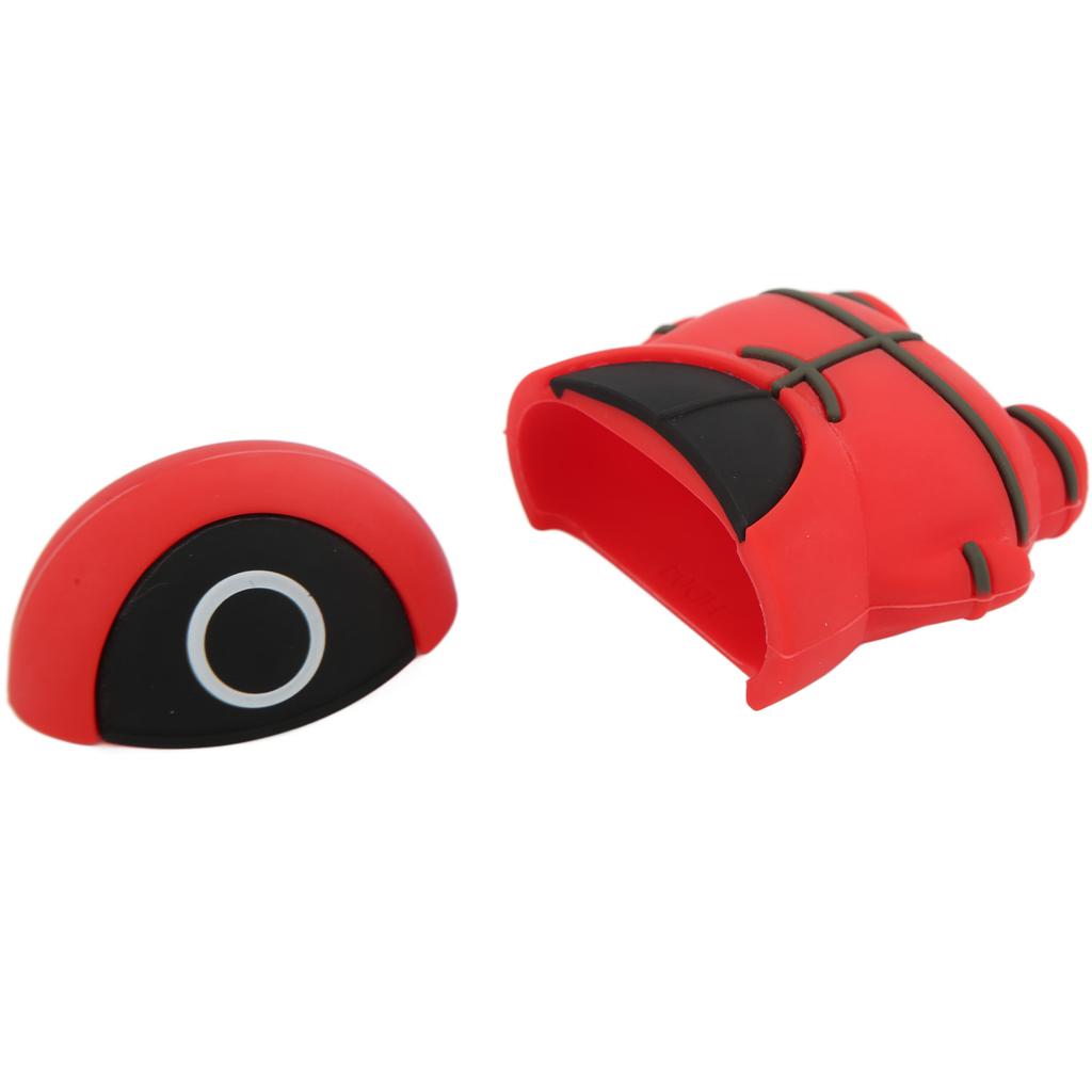 Headphone Case Cover Silicone Protective Storage Box with Keychain for IOS Wireless Earbuds
