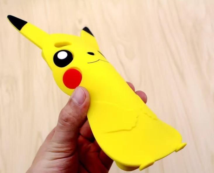 Silikonowe Etui na Telefon Pikachu Dla Iphone 5 6 Plus Z Ochroną Przed Upadkiem I Odprężeniem