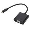 Type-C to VGA and HDMI High-Definition Conversion Cable, 25cm