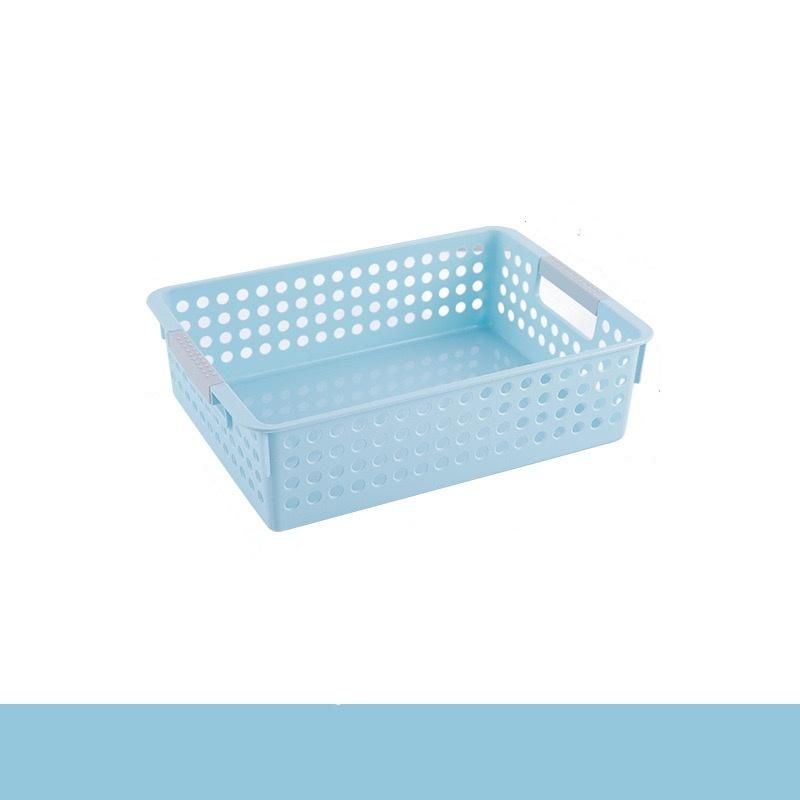 

2 шт. Коробка для хранения мелочей, Корзина для хранения игрушек, Бытовая пластиковая коробка для хранения, Шкаф для кухни, Настольная коробка для хранения S