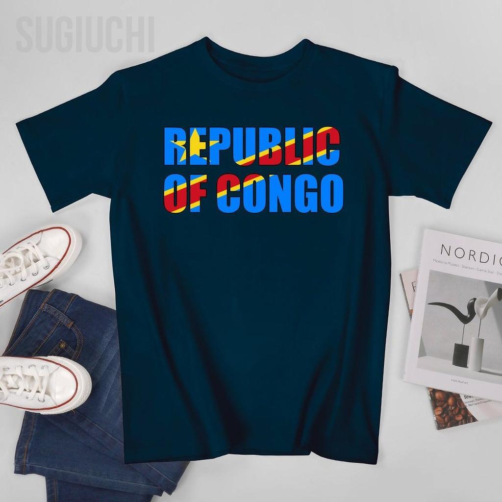 Unisex Short TShirt Democratic Republic of Congo Tshirt Tees Oneck T Shirts WoUnisex Boys 100 Cotton Unisex Apply All Seasons
