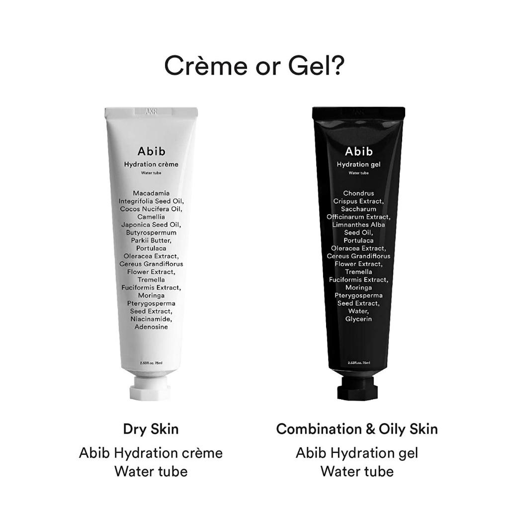 [Abib] Hydration gel water tube 75ml, Korean Skin Care
