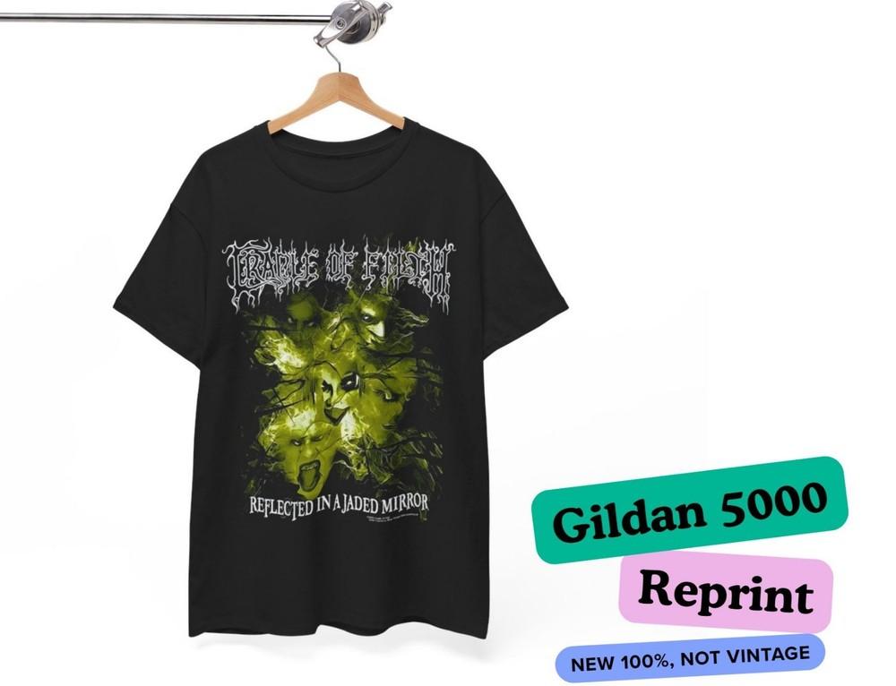 

Cradle of Filth Отраженный в уставшем зеркале Футболка Мужская Женская Футболка 4XL