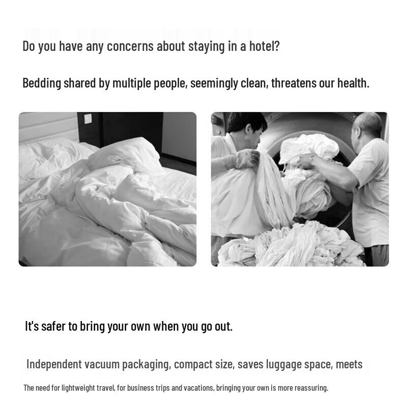 Disposable Travel Bedding Set
