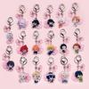 17Pcs Anime Figures Bungo Stray Dogs Acrylic Car Keychain Cute Backpack Pendant Bag Charms Accessories Decoration Holiday Gifts