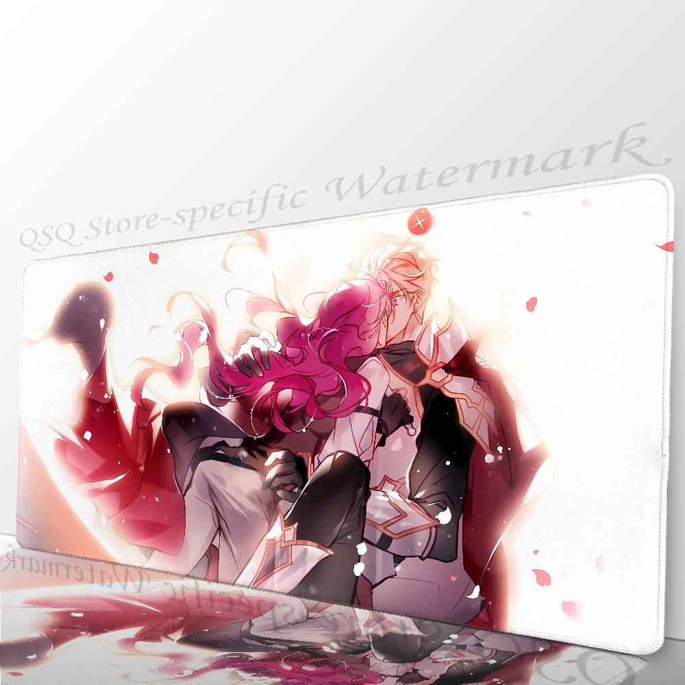

Коврик для мыши Manga V-Villains Are Destined To Die Нескользящий Подходит для офисных компьютеров Ноутбуков Игровых столов E-sports Коврик XXL Клавиатура LockEdge600x300x3mm
