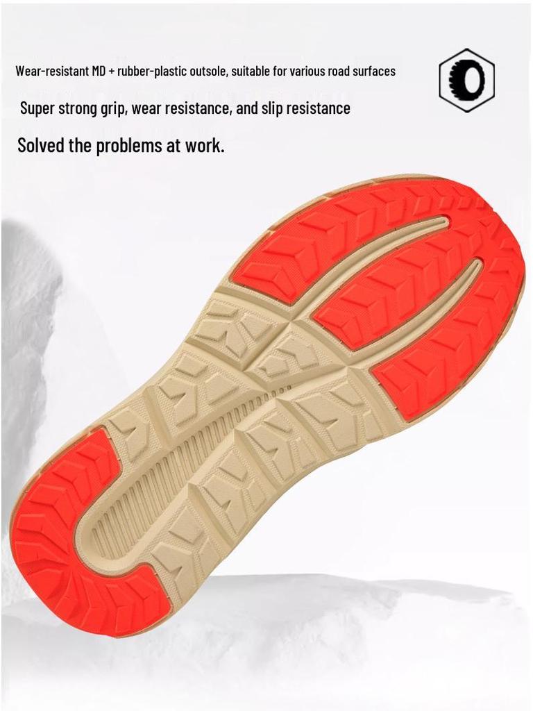 Men's Lightweight Steel Toe Safety Work Shoes - Breathable, Anti-Smash, Anti-Slip Labor Protection Footwear