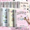High-Quality B5 Loose-Leaf A5 Cartoon Iron Notebook with Replaceable Refill for Students