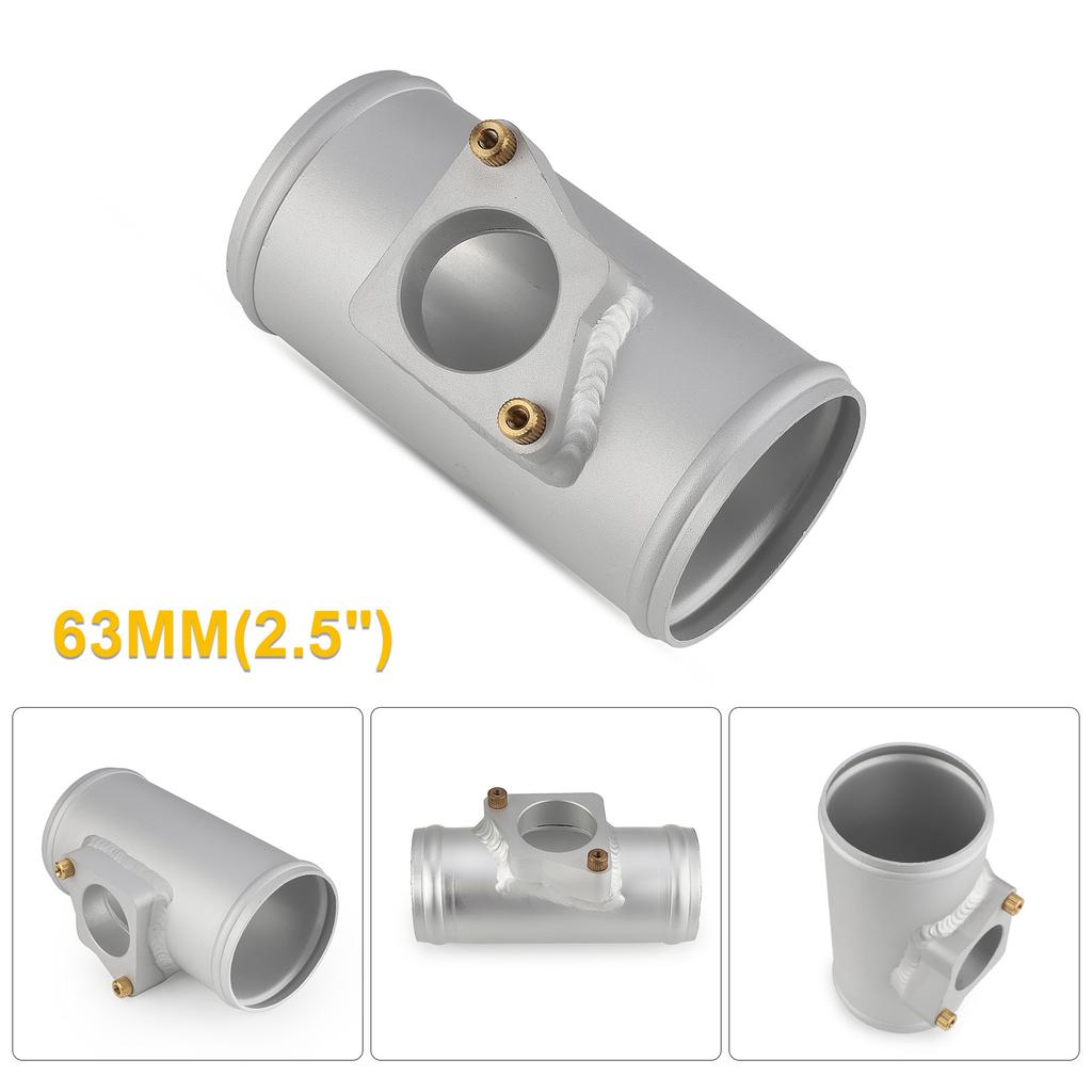 EPAA02G10K63  2"/2.5"/3" MAF Mass Air Flow Sensor Mount Adapter Pipe Tube Flange Base For Nissan For Honda For Ford