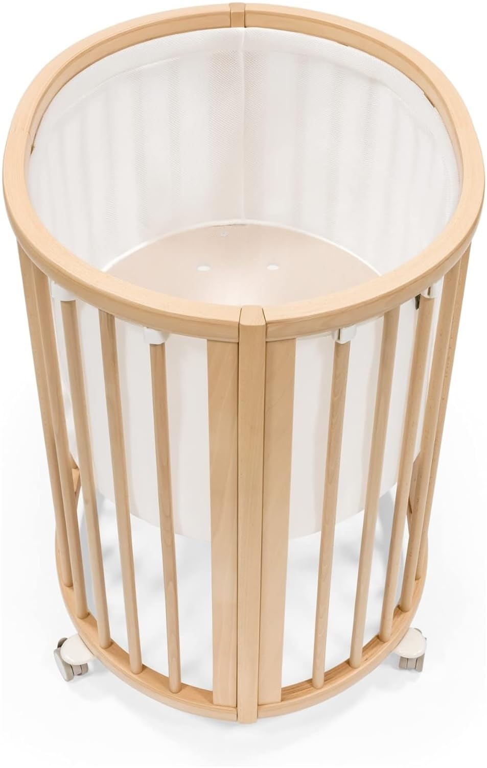 

Stokke Sleepy Mini Кроватка Сетчатый Дышащий и Воздушный 3D Сетчатый Хлопковый Вкладыш, Материал, Противоскользящий, белый