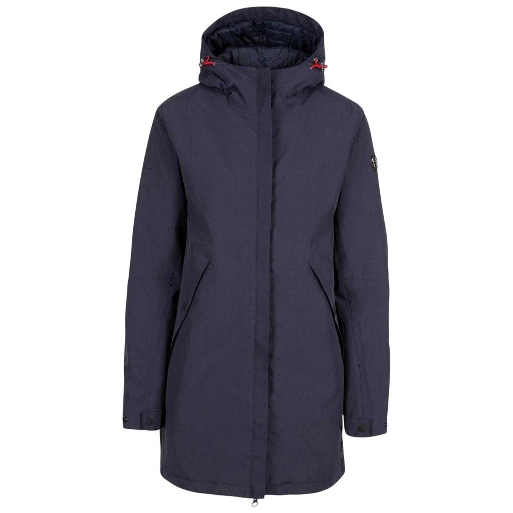 Trespass Womens/Ladies Overcast Press Stud Raincoat