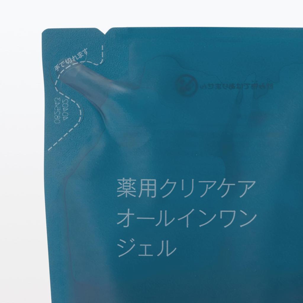 MUJI Medicated Clear Care Gel 180g OAQ36A4S 83931988 All-in-One (Refill)
