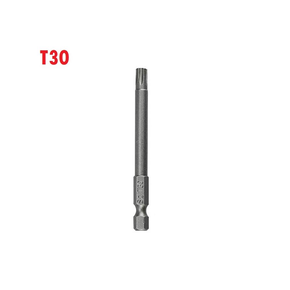 Tamper Proof Star Screwdriver Bit 75MM For Electric Drill
