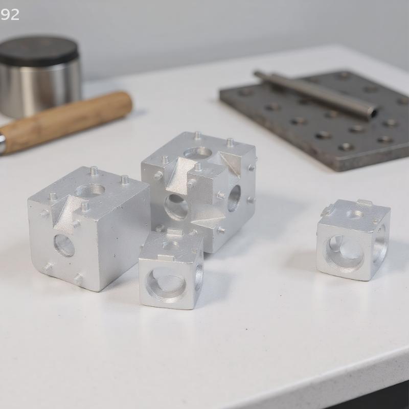 Single Piece of Aluminum Cube Corner Connector, Model 2020 3030, Fastener for Aluminum Profiles.