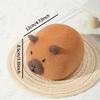 Capybara Shaped Bath Sponge Ball Soft Foaming Back Scrubber For Kids Gentle Exfoliating And Massage Cleaning Tool