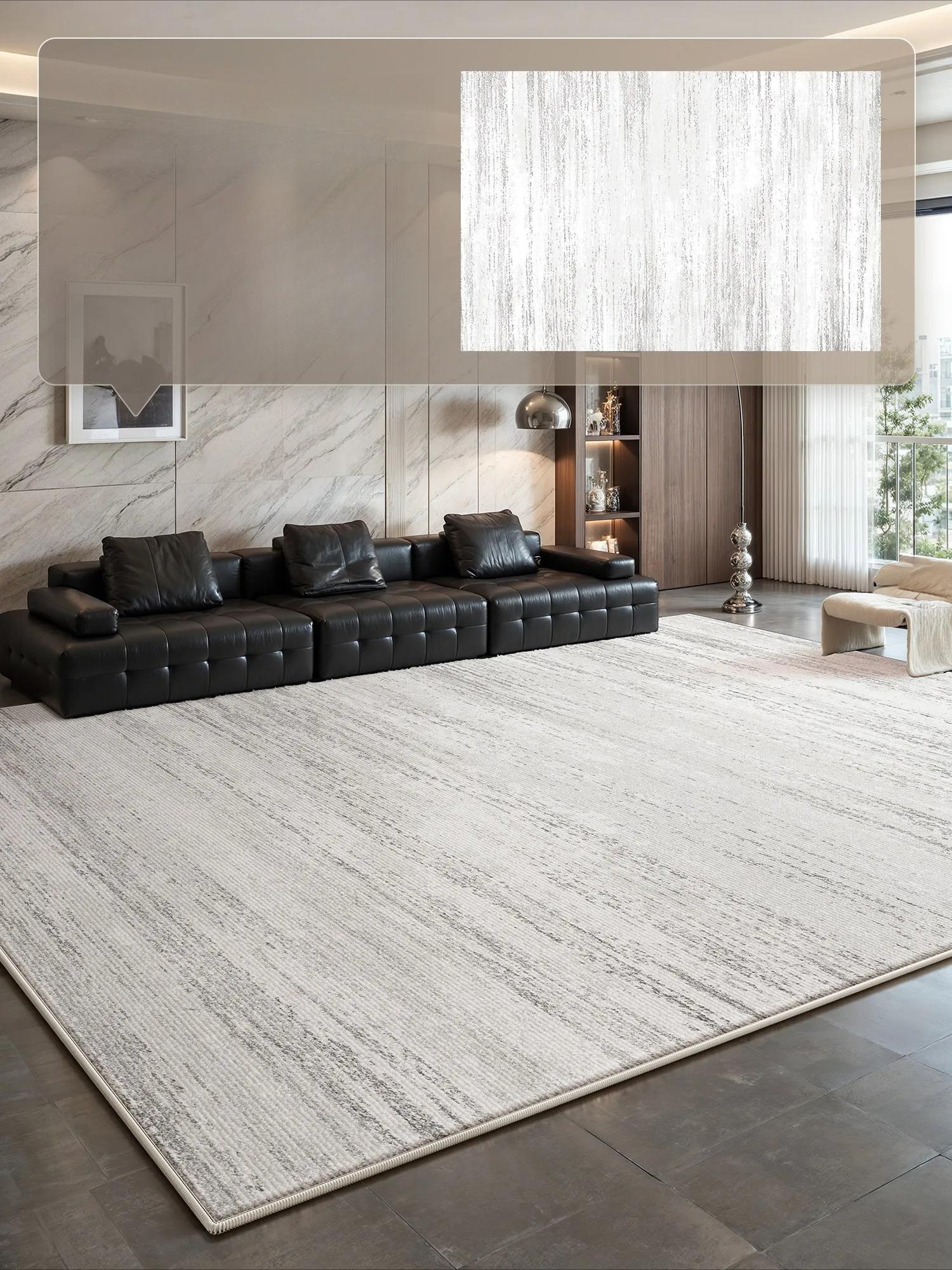 Grote Oppervlakte Woonkamer Decoratie Wasbaar Tapijt Licht Luxe Tapijten voor Slaapkamer Dik Pluche Studiekamer Vloermat Huis Pluizig Zacht Tapijt 60x90cm24x35in