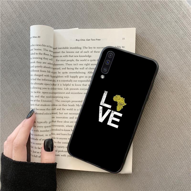 Afrika Karte Geographie Telefon Fall Für Samsung A12 A32 A71 A11 A21S A02 A52 A72 A51 A50 A70 A31 A41 M31