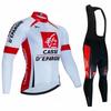 Caisse Herren Langarm Frühling und 2026 Langarm Herbst Atmungsaktives Radsportanzug Set Bequemes Atmungsaktives Anti-UV Fahrradtrikot Set