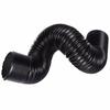 1 Set Universal Car 3 Inch Carbon Fibre Cold Air Filter Feed Enclosed Intake Induction Pipe Hose Kit