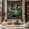 Witchcraft (112) Theme Custom Tapestry Personalized Custom Name Text Wall Hanging Tapestry Home Decor Background Cloth
