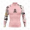 FRENESI Herren UPF 50 Langarm Rash Guard Surfen Tauchen Schwimmen UV-Schutz Schnelltrocknend Neoprenanzug Oberteil