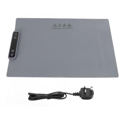 Electric Warming Tray Silicone Food Warmer 3 Temperature Settings 60-100℃ Rollable Heating Mat for
