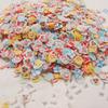 5mm Polymer Clay Slices for Nail Art, DIY Crafts: Fruit, Animal, Flower, Smiley Face, Heart Shapes