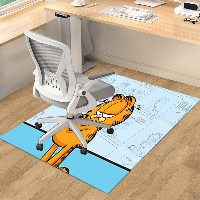Garfield'S Comic Strip Adventure Carpet For Playroom Bedroom Living Room Sofa Home Decorkids Game Area Rug Nonslip Floor Mat