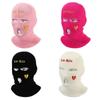 3 Hole Full Ski Mask Face Mask Warm Ear Protection Cover Hat Luxury Wool Knitted Hat  Men