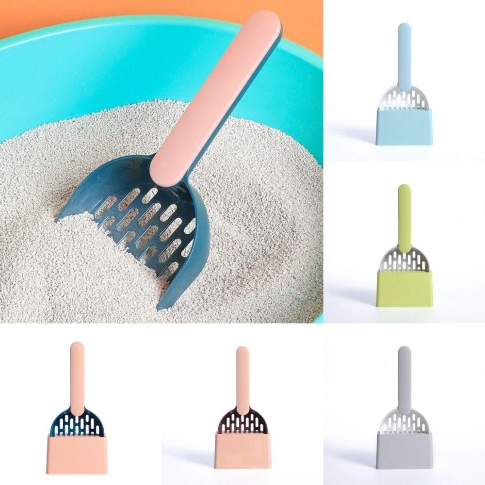 Fine Holes KittenLitter Shovel ABS Plastic Cat Poop Shovel Portable Cat Litter Scoop  Pet Supplies