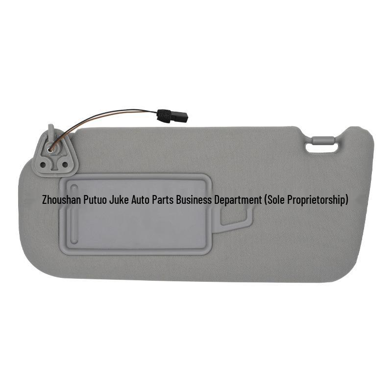 Gray Wired Sun Visor for 07-10 Hyundai Elantra (Left Side)