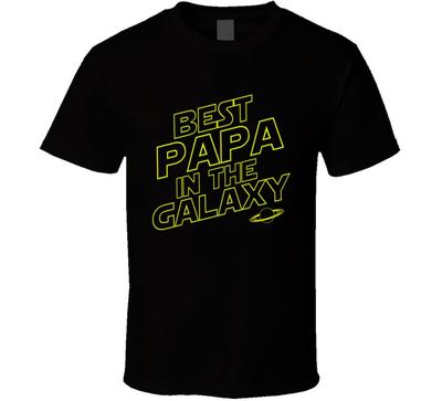 22533419 Best Papa In the Galaxy T Shirt