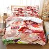 3D Cartoon Bedding Digital Printing Cartoon Plain Weave Craft For North America And Europe  Bedding Set Queen