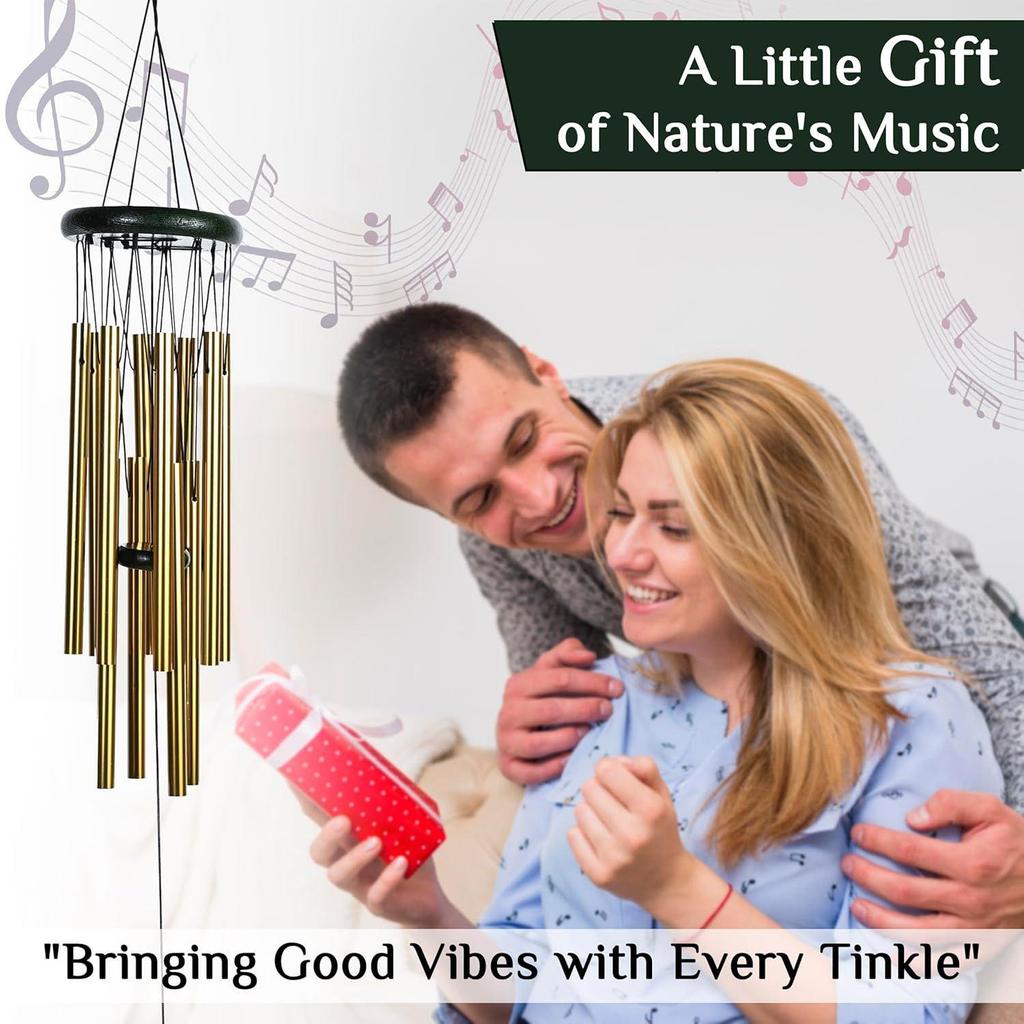 Wind Chimes for Home Positive Vibes – Hanging Decoration for Balcony, Living Room and Bedroom | Home Décor Gift Items,