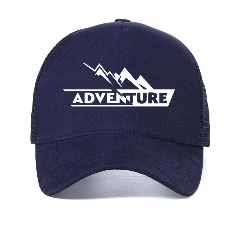 outdoors Adventurer caps for men fashion unisex Summer Mesh Breathable Trucker hat cool Mountaineering Camping Baseball Cap