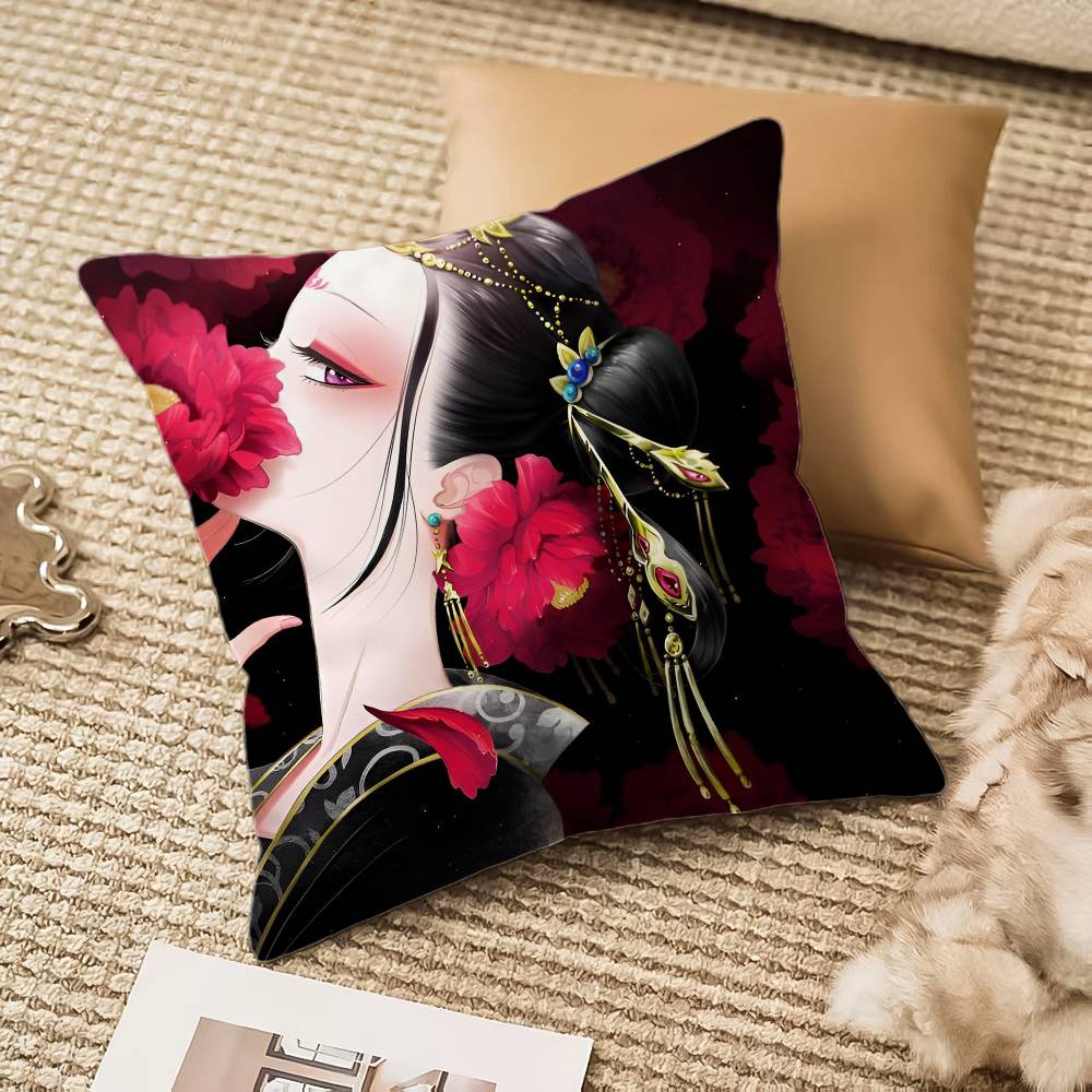 Koukyuu no Karasu Pillow Case Anti-dustmite Invisible zipper Sofa Bed