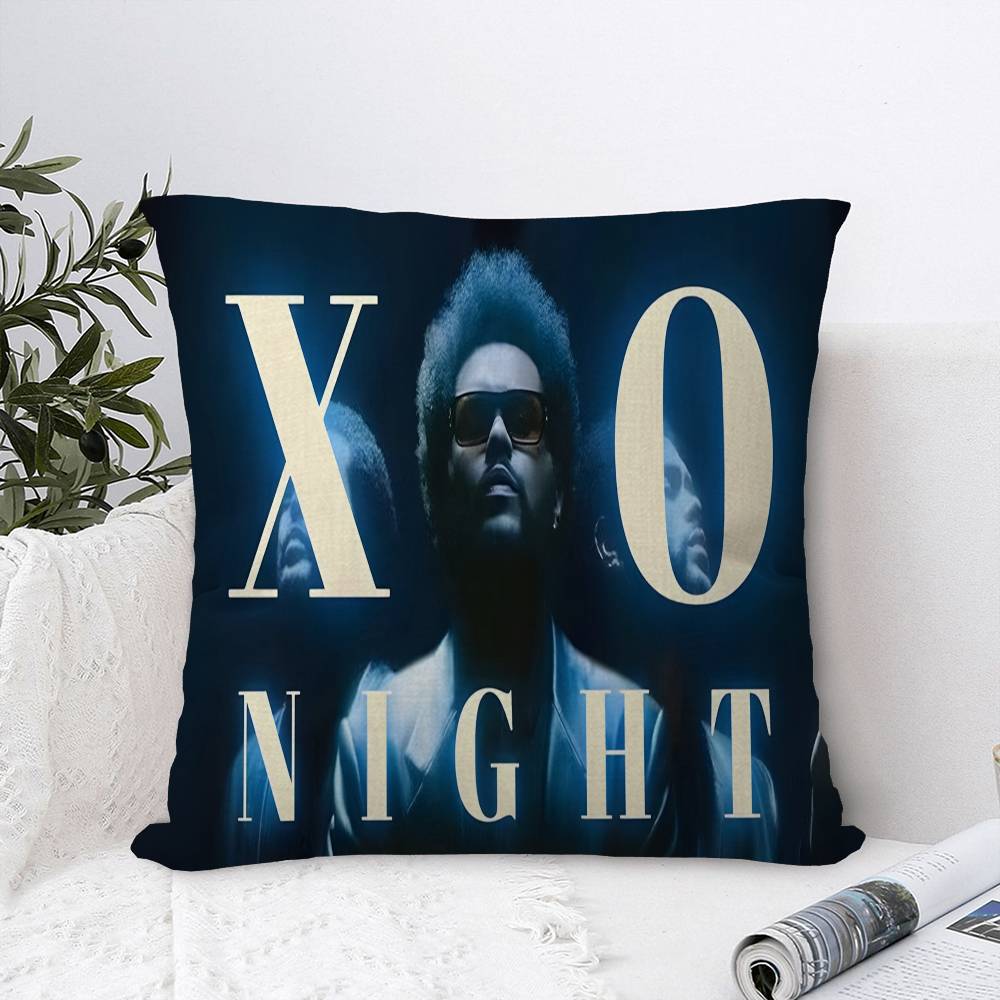 

Рэпер The Weeknd XO Игра Аниме Наволочка Мультяшный Подарок Чехол для Подушки Декор Спальни Дома Дивана Кресла Сиденья Наволочка 12x12Inch