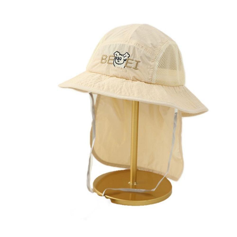 Adjustable Baby Bucket Hat Quick Drying Kids Sun Protection Cap Cute Children Fisherman Cap  Summer